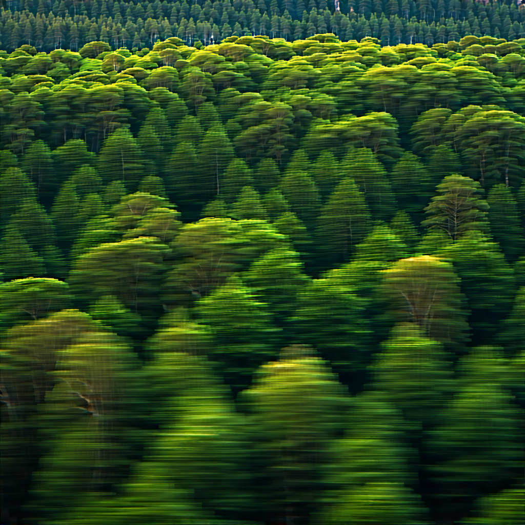 Nature Commercial Photography: Aerial view of (forest:1.44) canopy