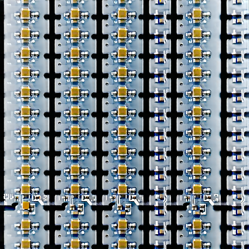 Tech Landscape Photography: Close-up of sensor array