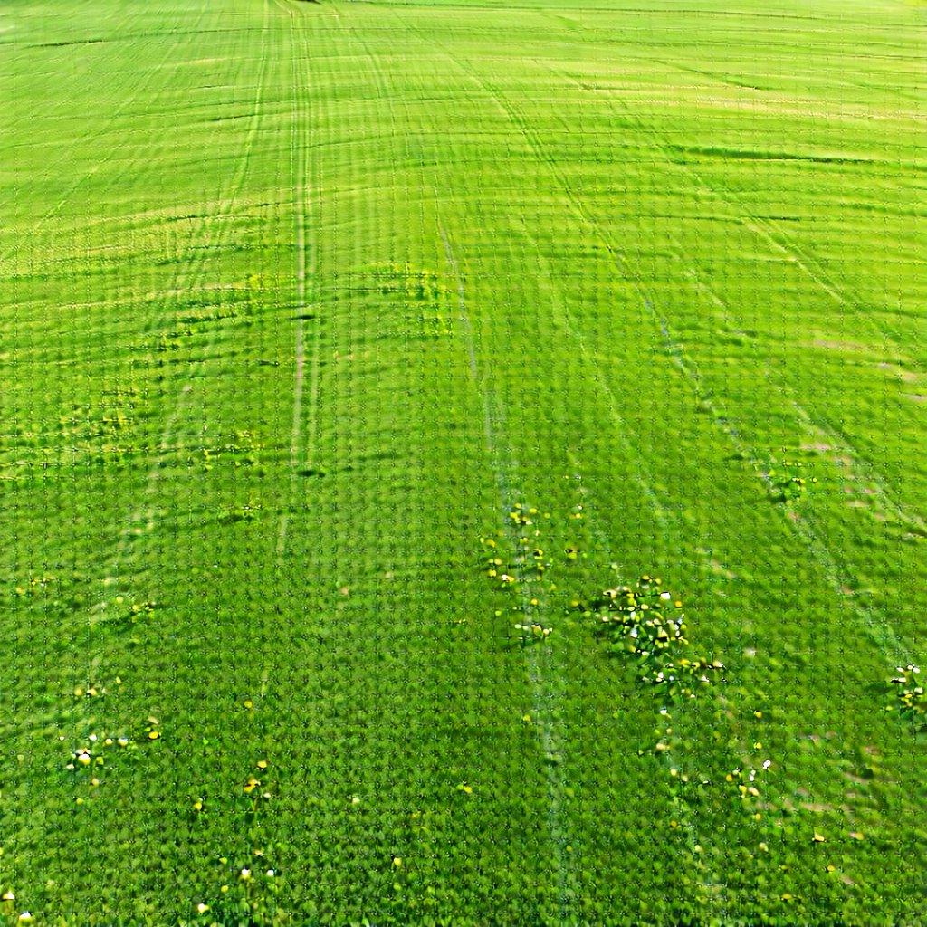 Nature Drone Photography: Meadow during midday