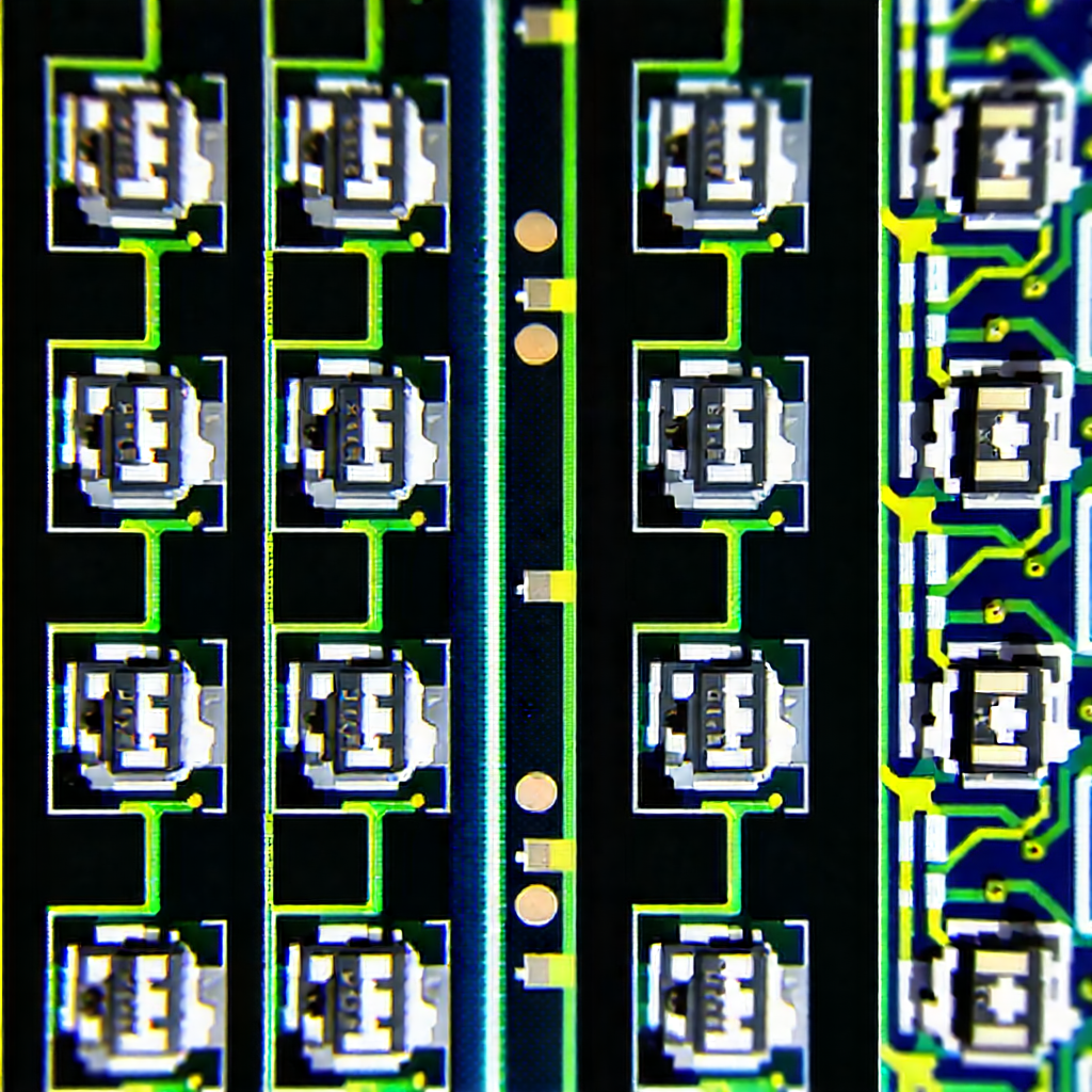Tech Landscape Photography: Close-up of sensor array
