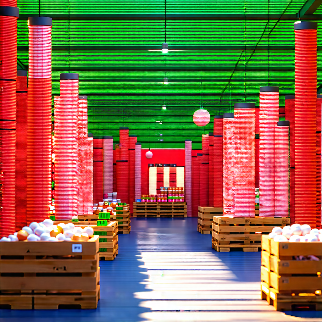 Urban Octane Render: Outdoor Market With Shopping With Image, There
