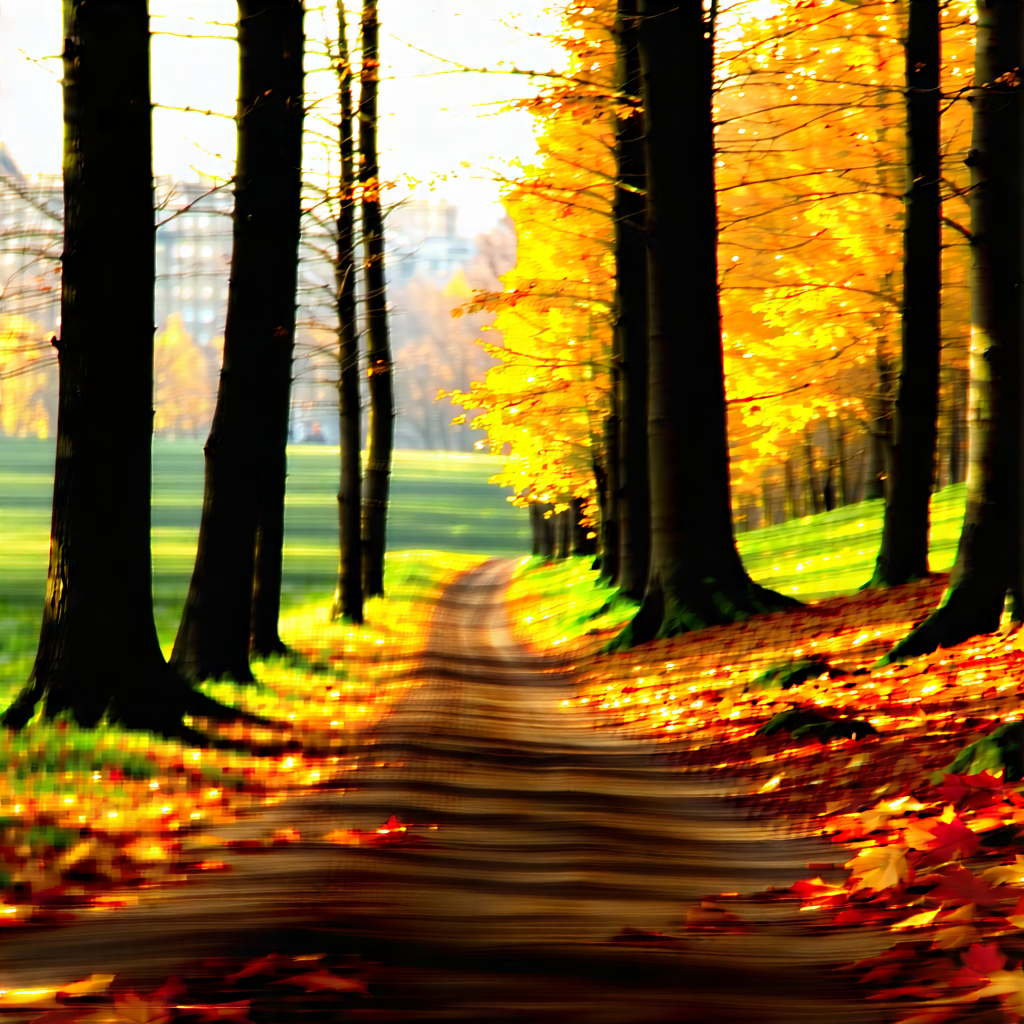 Lifestyle Long Exposure Photography: Autumn Hike During Winter With Dirt Road