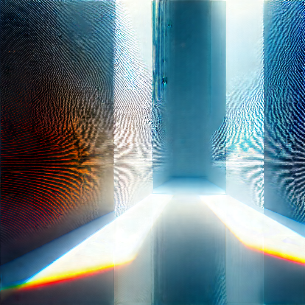 Abstract Professional Photography: Abstract interpretation of light refraction