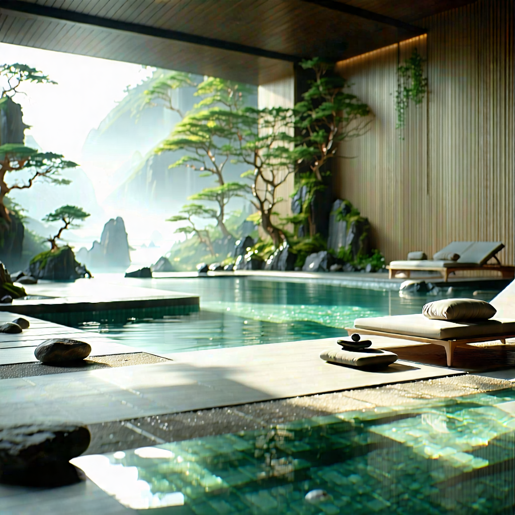 Lifestyle Advertising Photography: Wellness Scene With Natural Lighting With Image, There