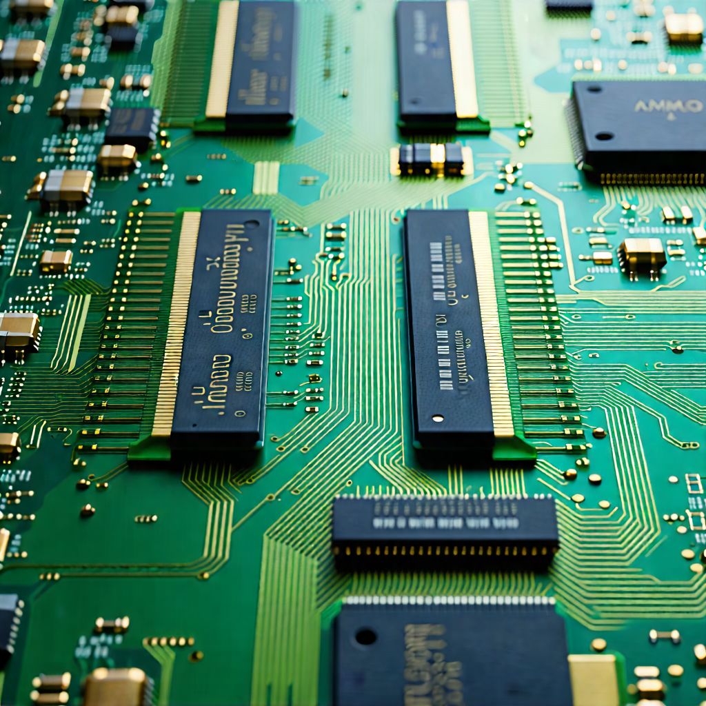 Tech Editorial Photography: Close-up of memory module
