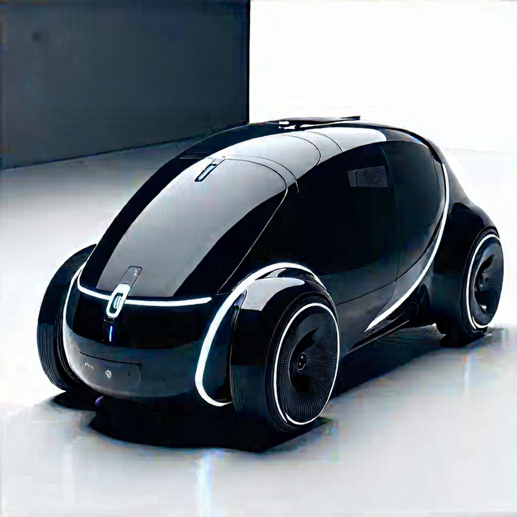 Tech Minimalist Design: Innovative Electric Vehicle Design With Futuristic-looking Sleek