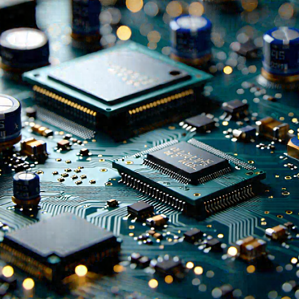 Tech Tilt-Shift Photography: Close-up of sensor array