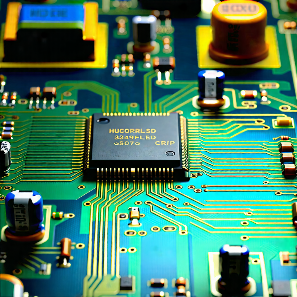Tech Hdr Photography: Close-up of electronic circuit