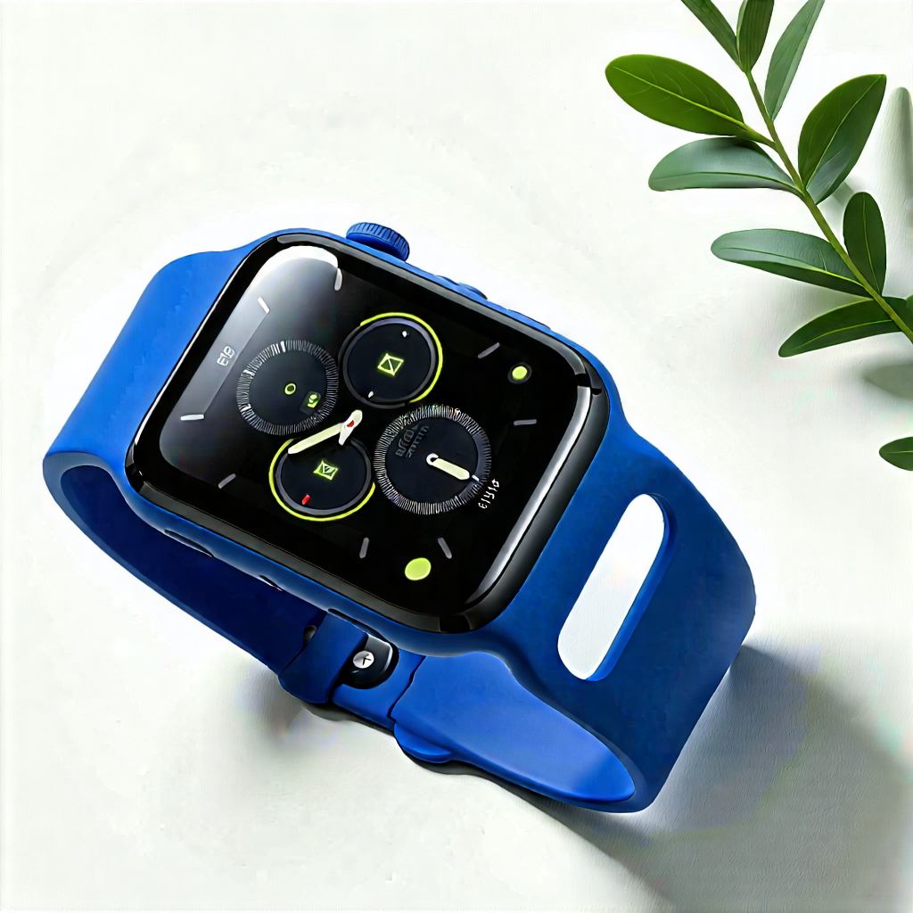 Tech Gouache Painting: Innovative wearable device design