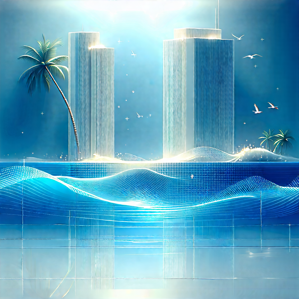 Lifestyle Blueprint Style: Holiday Celebration During Summer With Large, Blue