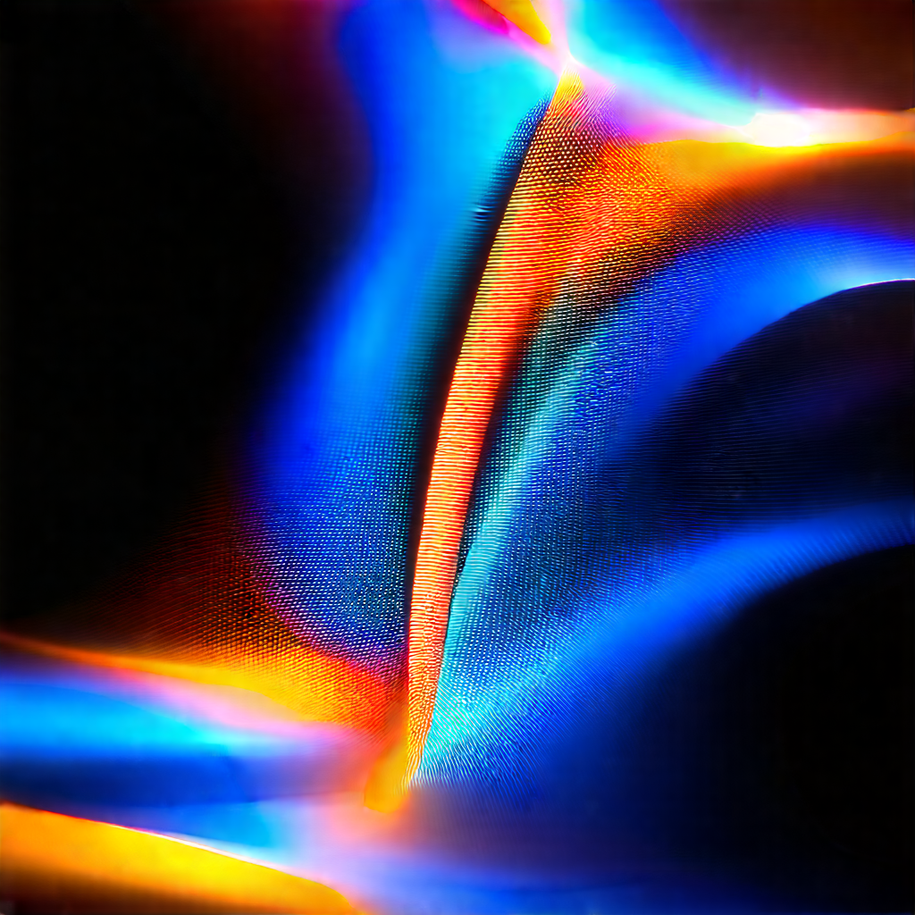 Abstract Macro Photography: Particle movement captured in abstract form