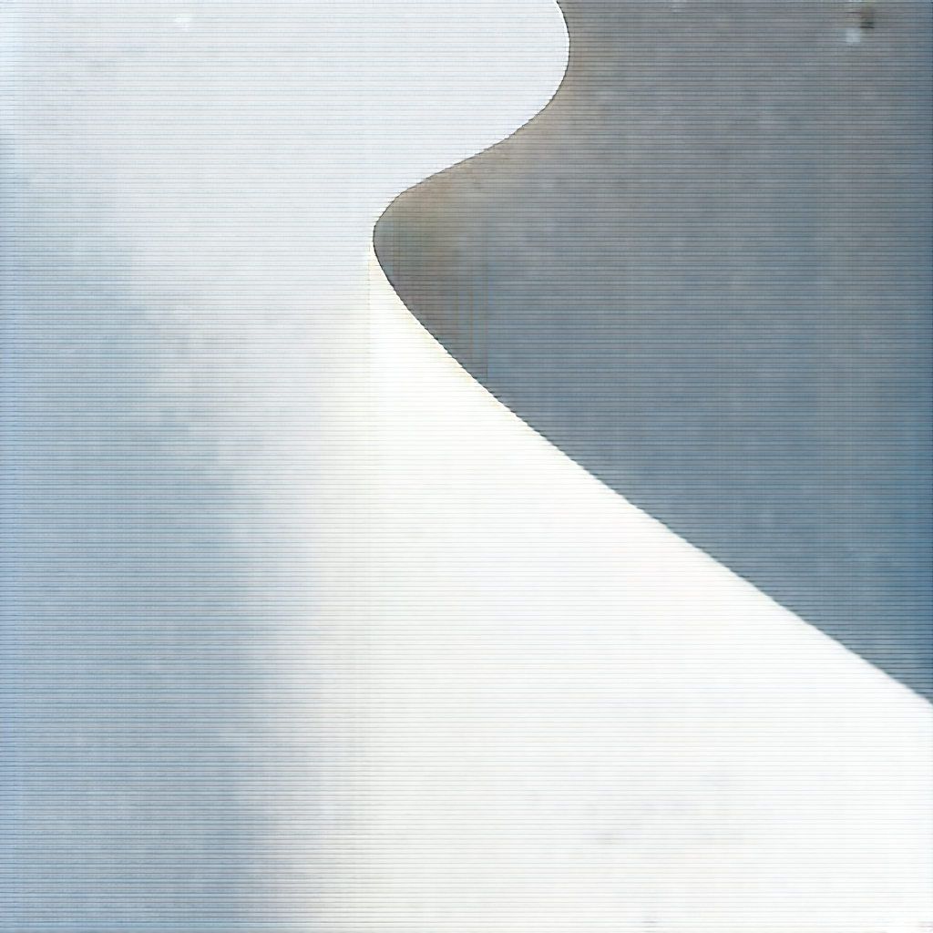 Abstract Landscape Photography: Minimalist Series With Negative Space With White Wall