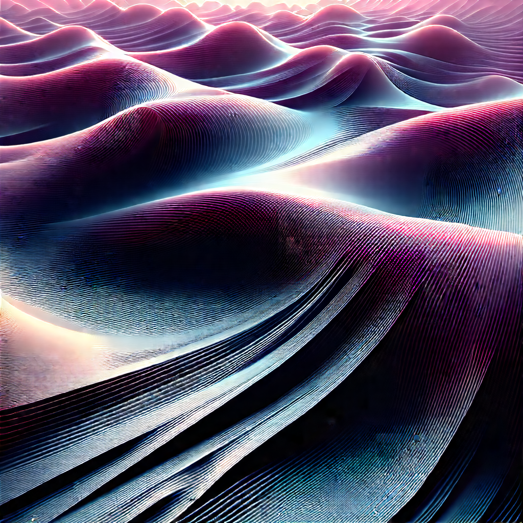 Abstract Nature Photography: Abstract interpretation of magnetic fields