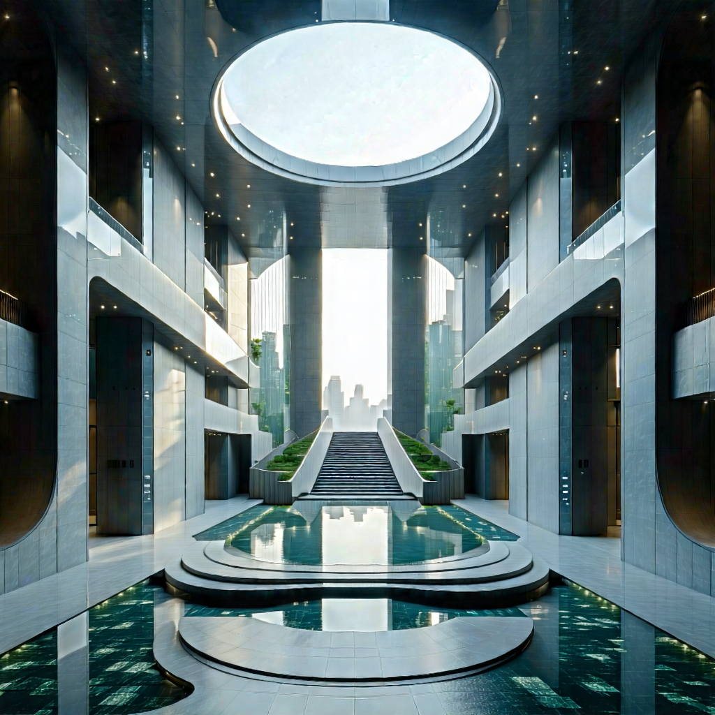 Tech Architectural Photography: Machine Learning Visualization With Image, There