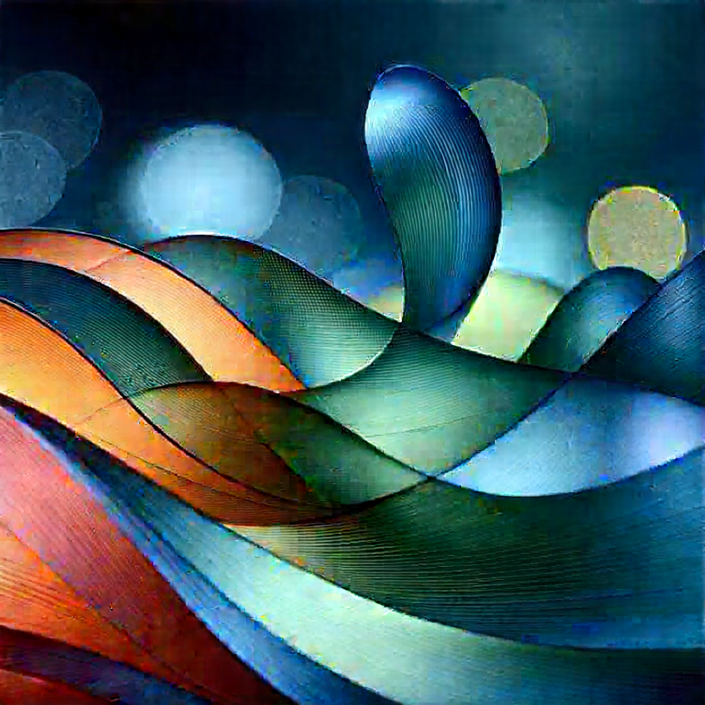 Abstract Product Photography: Expansion captured in abstract form