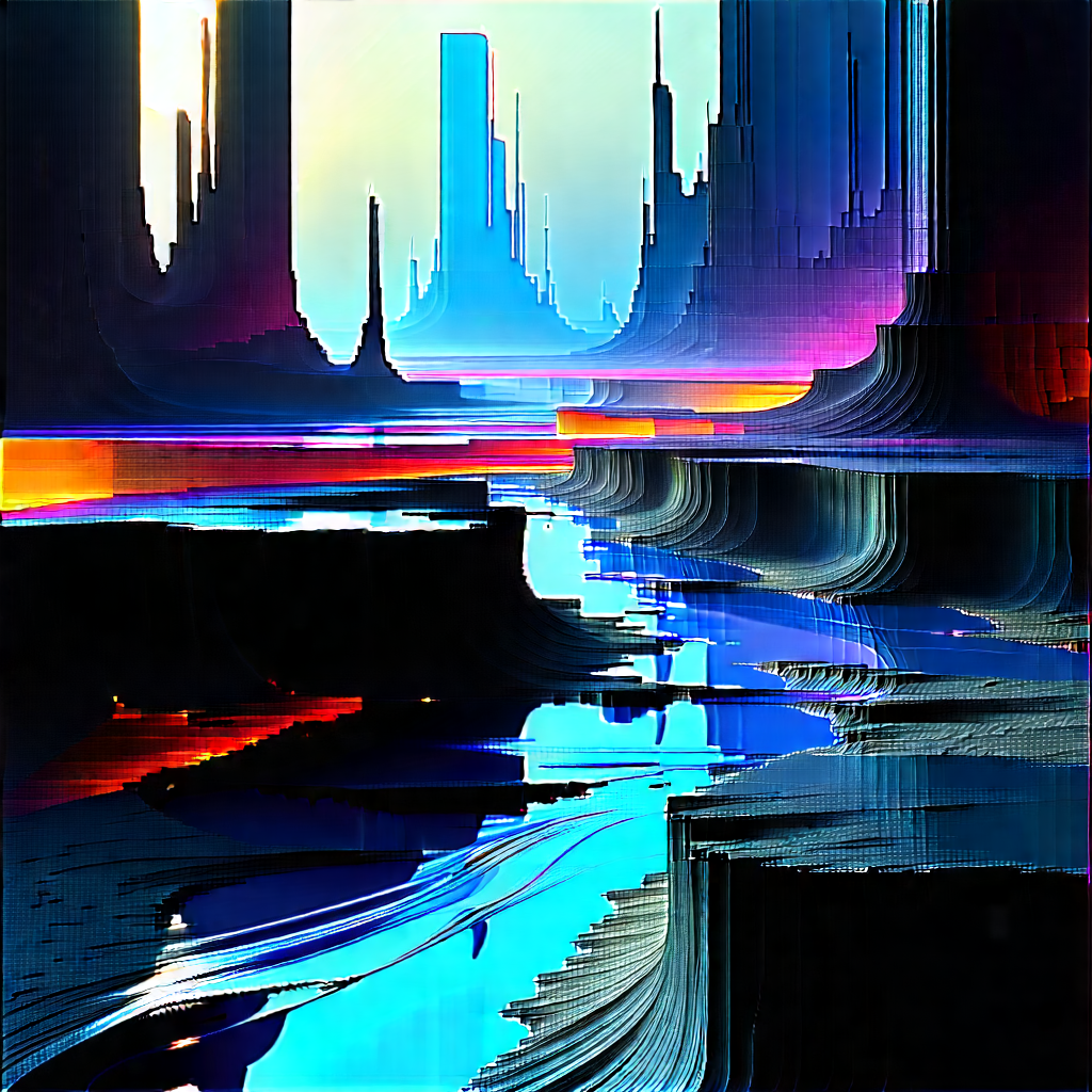 Abstract Cyberpunk Style: Abstract interpretation of erosion