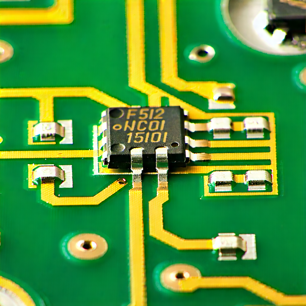 Tech Professional Photography: Close-up of electronic circuit