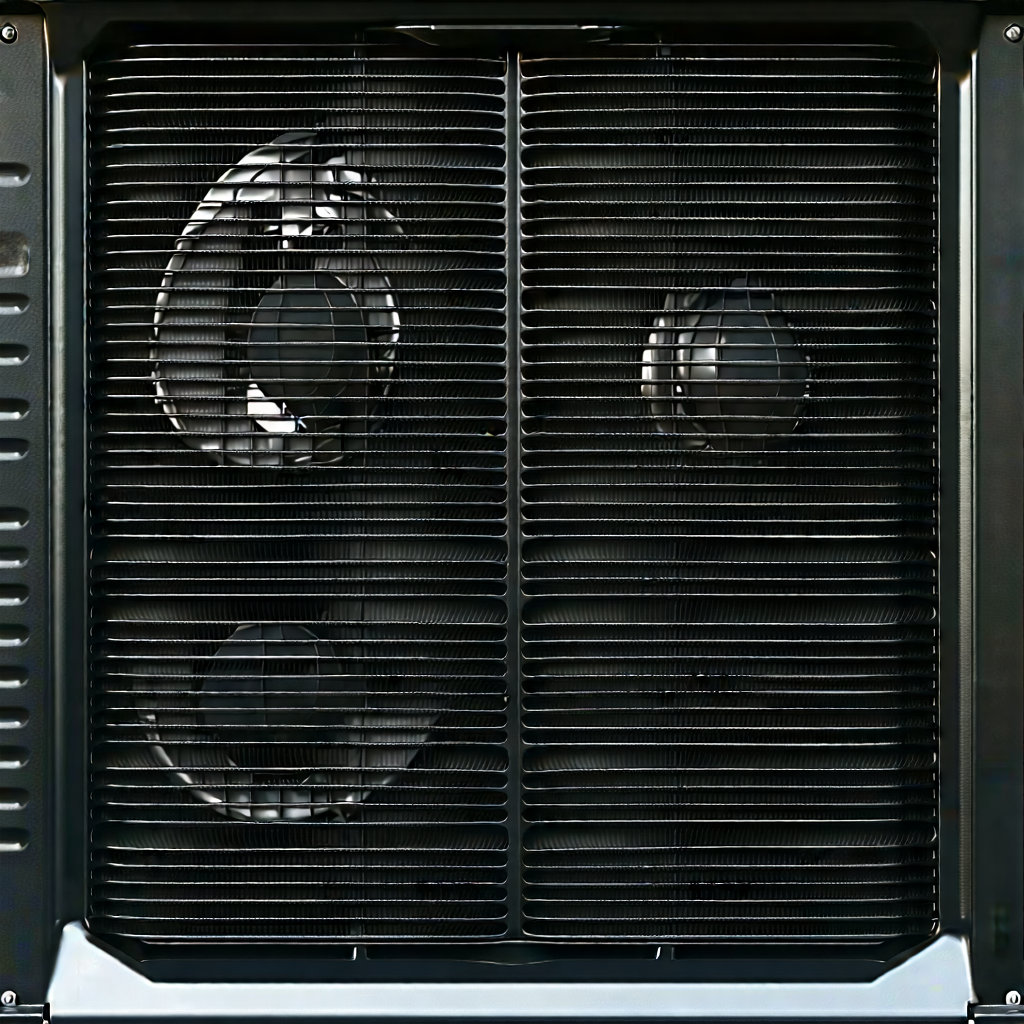 Tech Stock Photography: Close-up of cooling system
