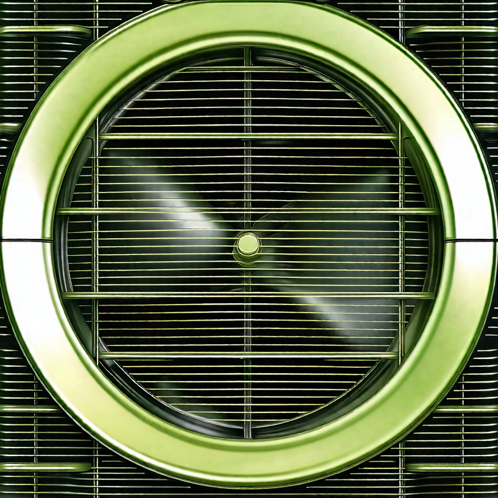 Tech Editorial Photography: Close-up of cooling system