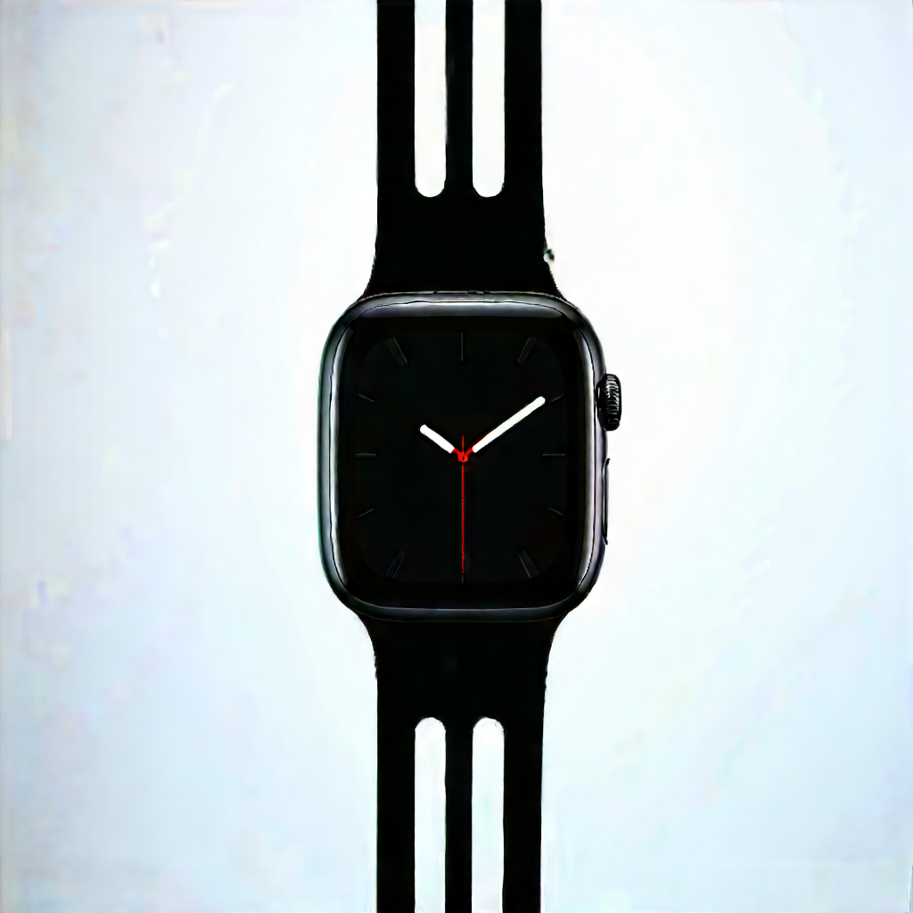 Tech Matte Painting: Smart watch with user interface