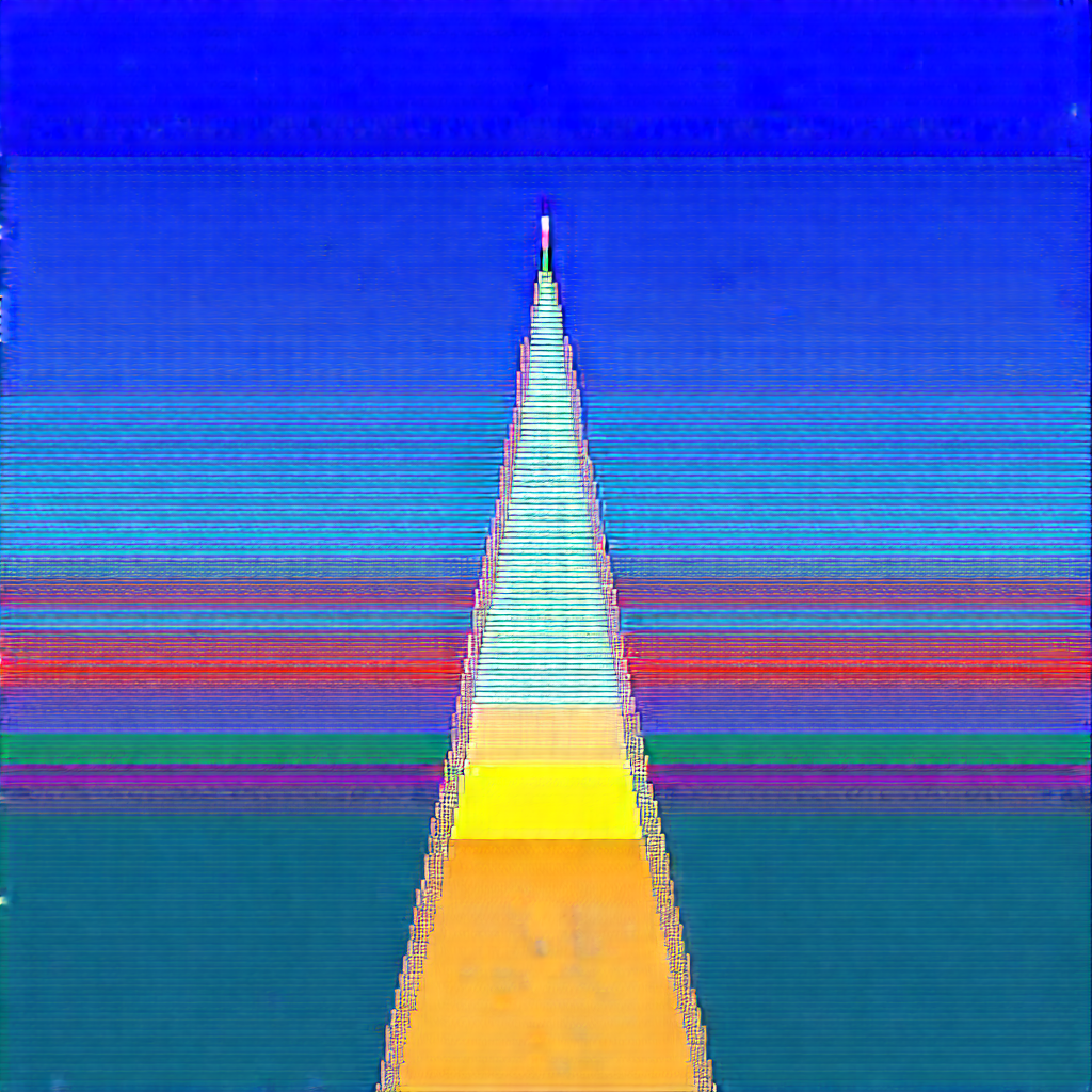 Urban Octane Render: Cityscape of modern metropolis during sunrise