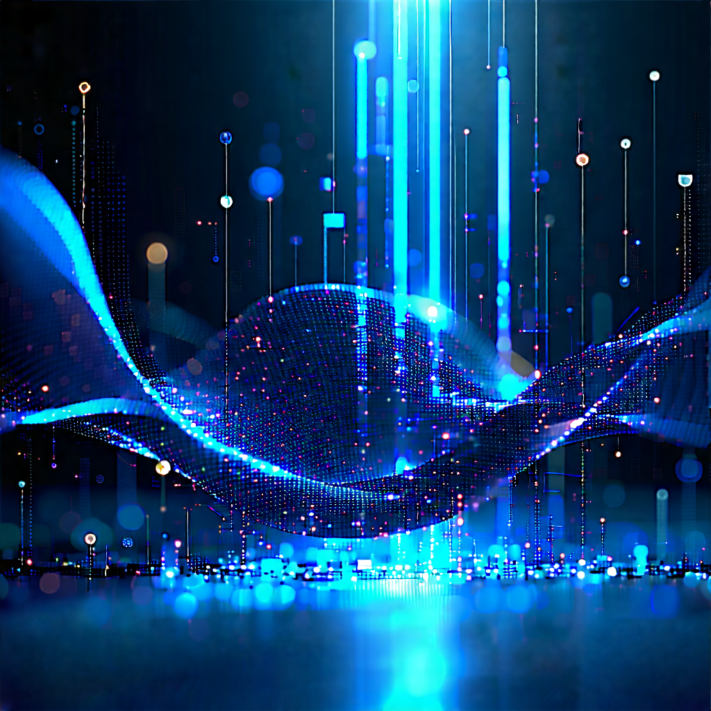 Tech Professional Photography: Big Data Visualization With Image, There