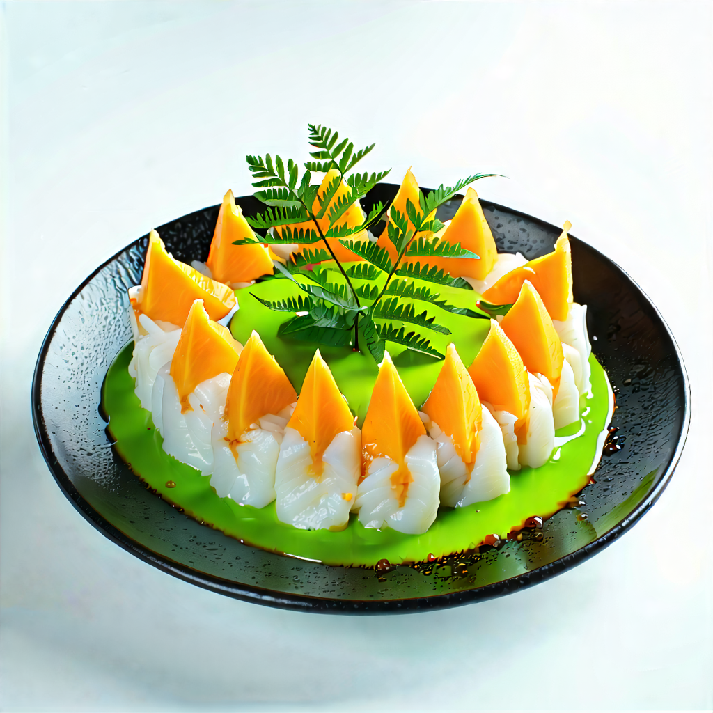 Lifestyle Aerial Photography: Plant-based Dish Prepared With Organic Components With Plate Food