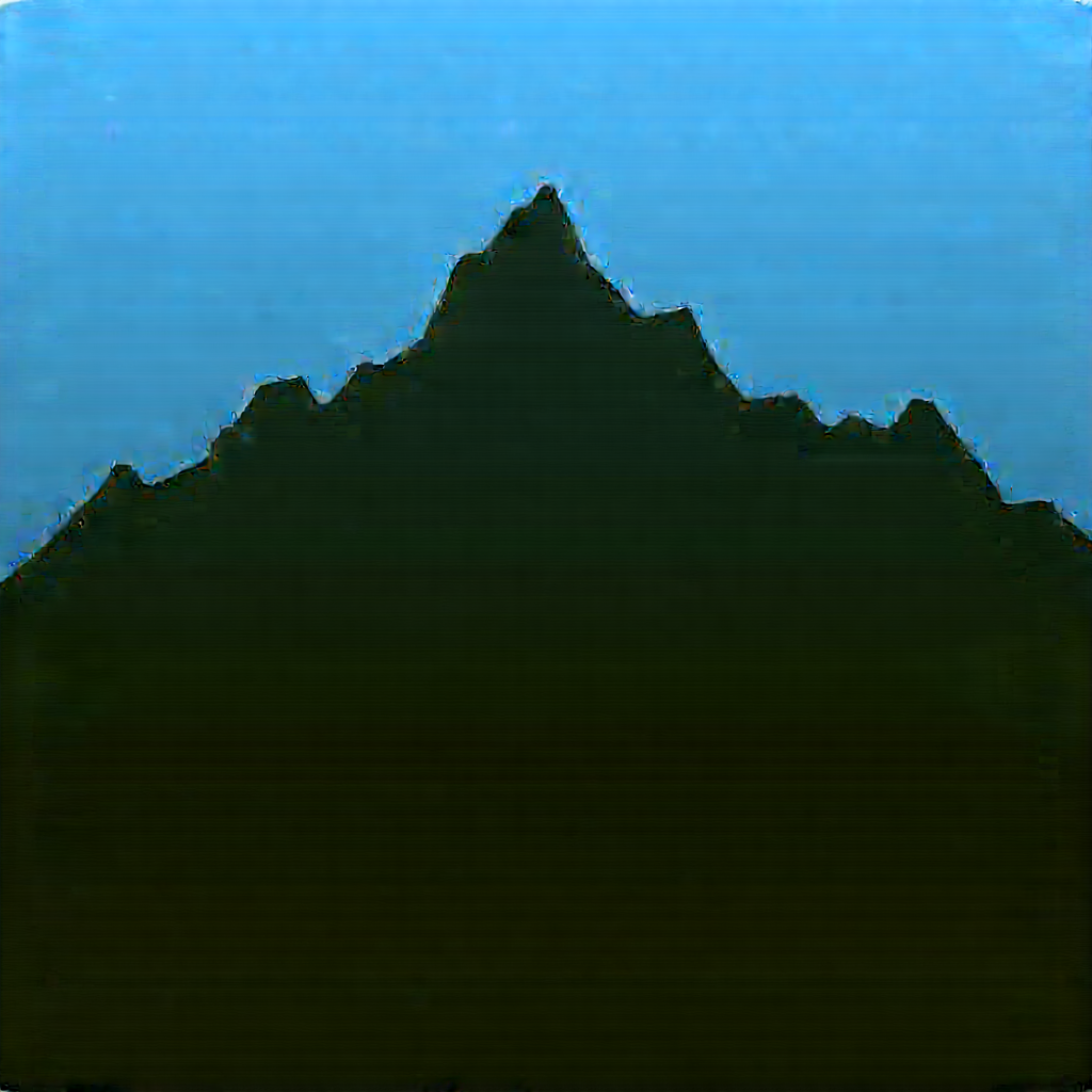 Nature Aerial Photography: Mountain Range During Night With Mountainous Landscape