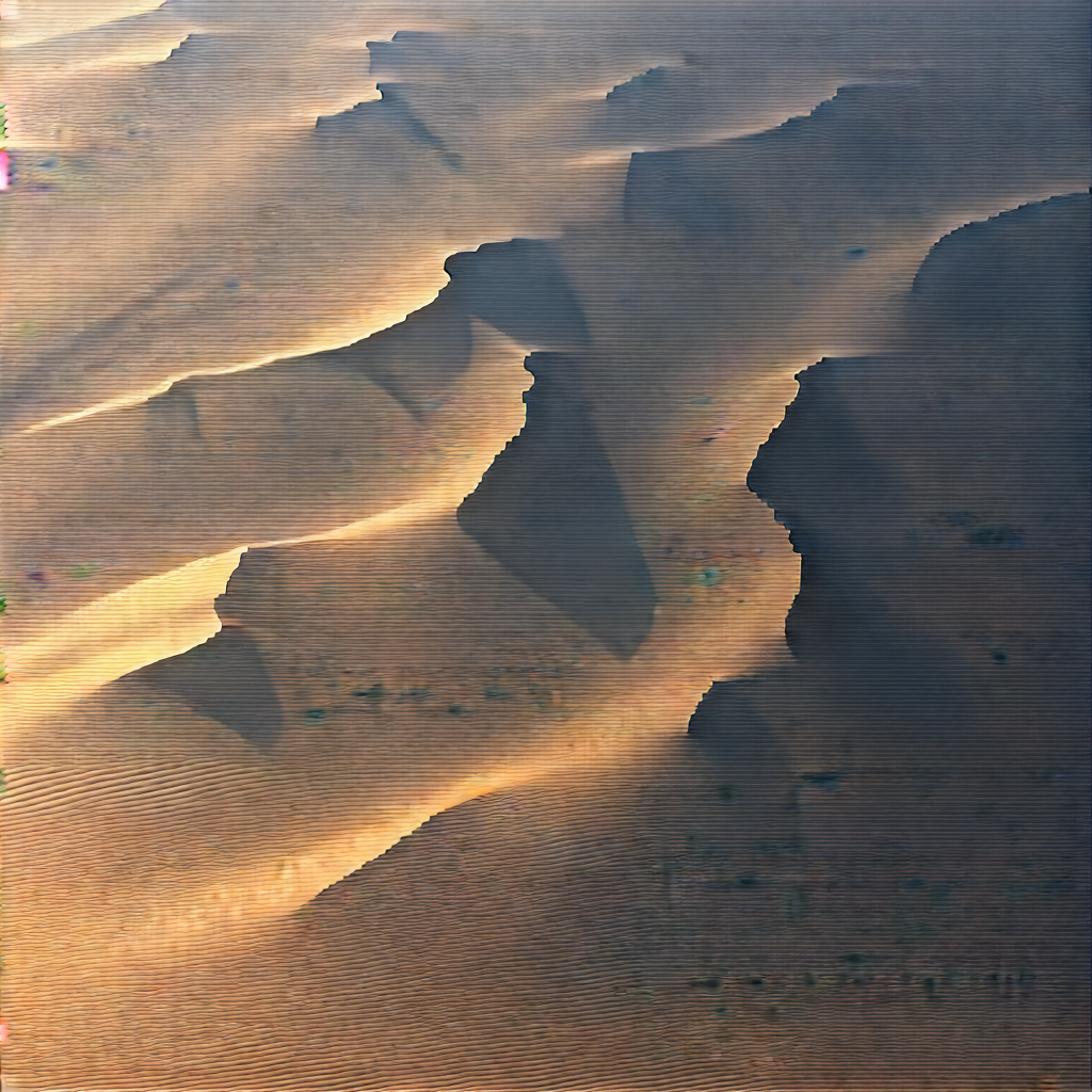 Nature Aerial Photography: Aerial view of canyon system