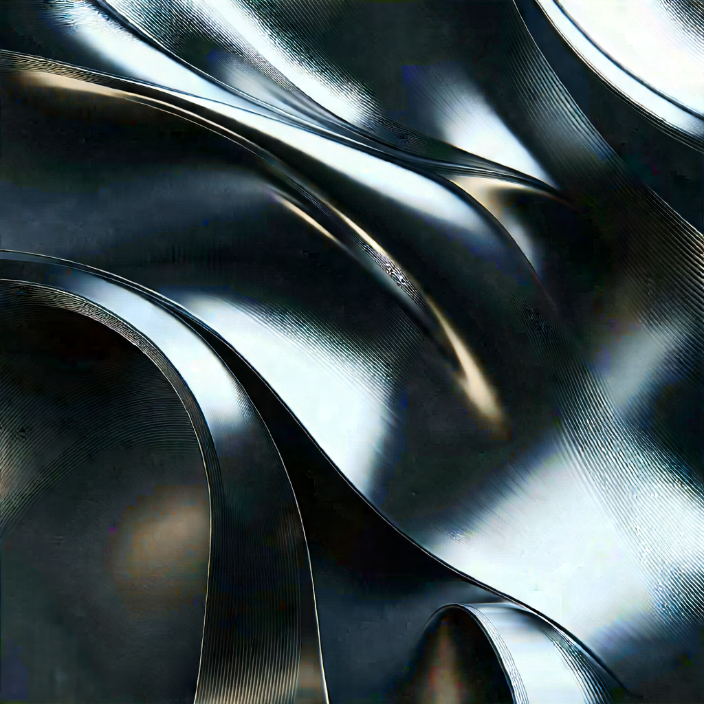Abstract Product Photography: Metallic design