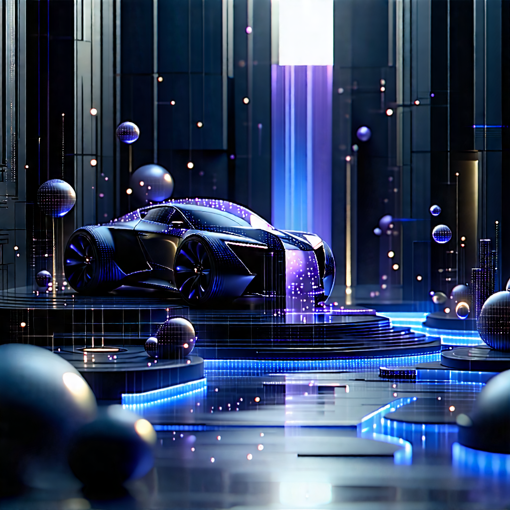 Tech Macro Photography: Digital Transformation Visualization With Image, There