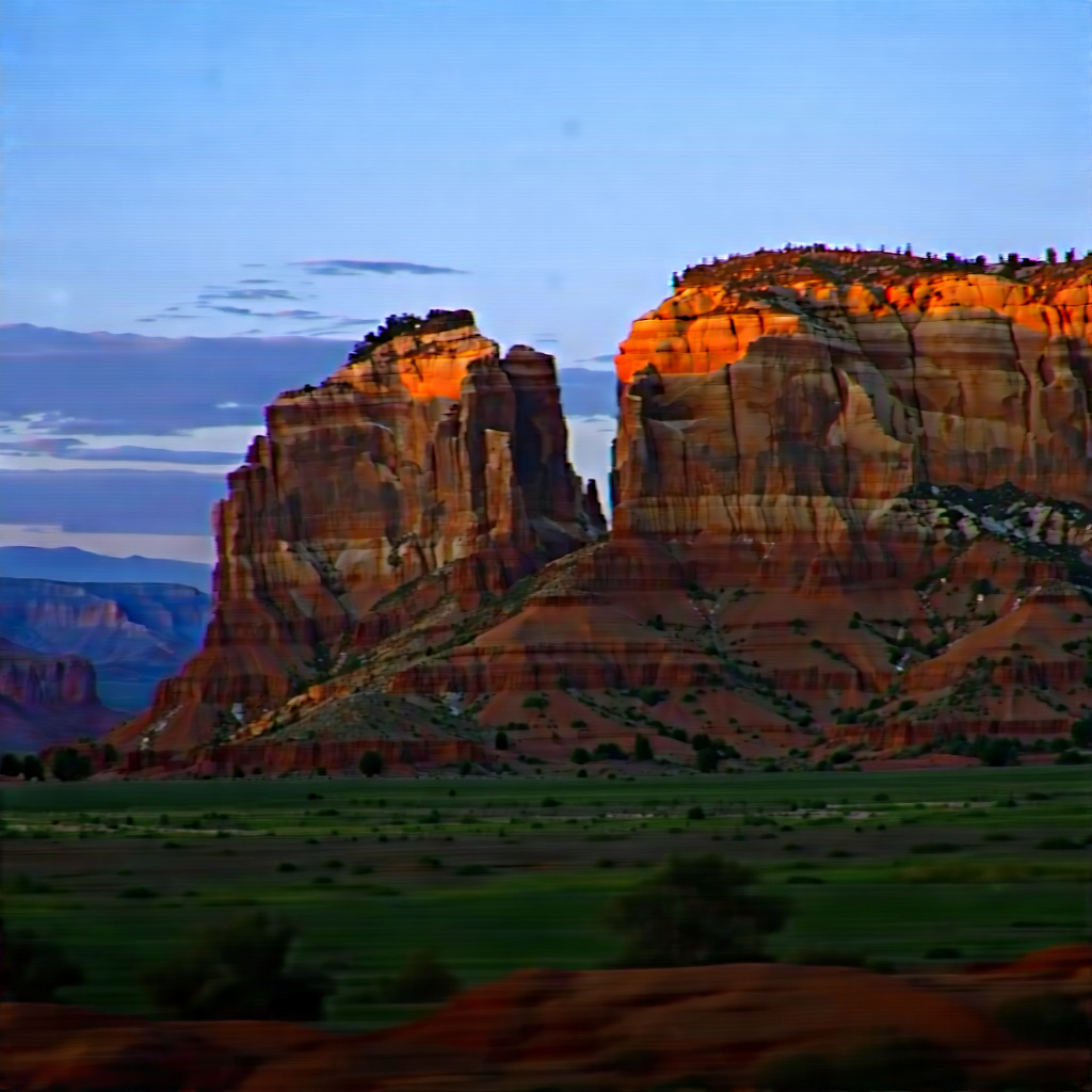 Nature Commercial Photography: Canyon during sunset