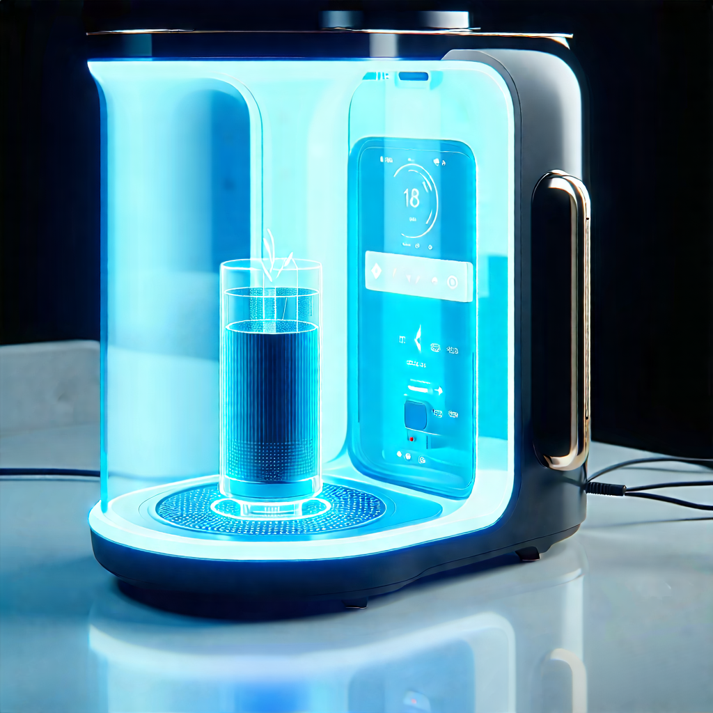 Tech Long Exposure Photography: Innovative Smart Appliance Design With Futuristic-looking Appliance,