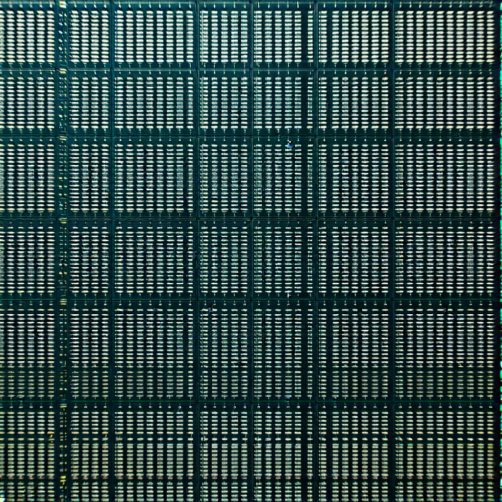 Tech Architectural Photography: Close-up of sensor array