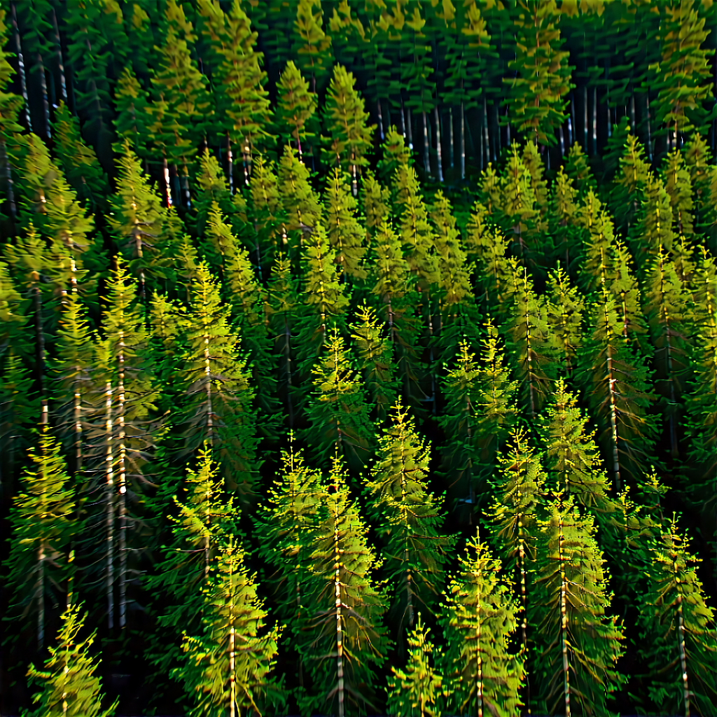 Nature Advertising Photography: Aerial view of forest canopy