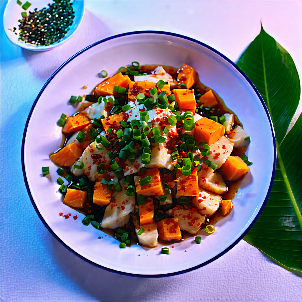 Lifestyle Graphic Design: Healthy Meal Prepared With Seasonal Produce With White Bowl