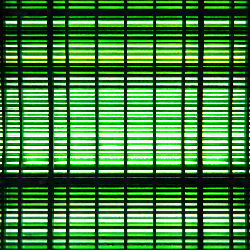 Abstract Nature Photography: Grid system with luminous edges