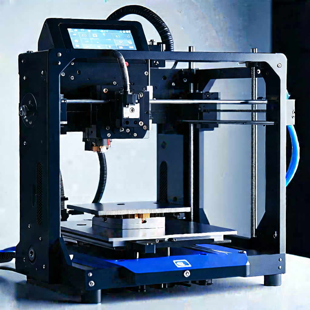 Tech Editorial Photography: 3d Printer With Laser Scanning With Printer Shown
