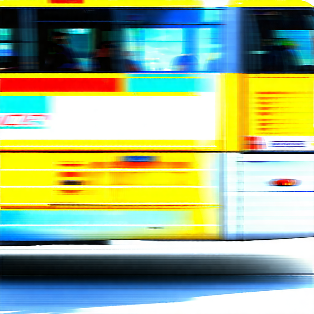 Urban Watercolor Painting: (city:1.35) bus in financial district