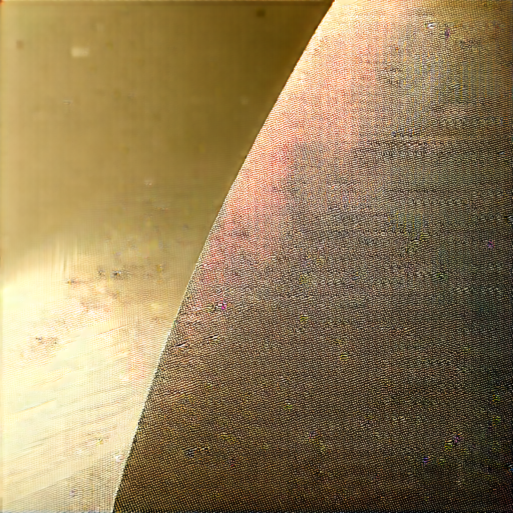 Abstract Ukiyo-E Style: Macro view of synthetic material