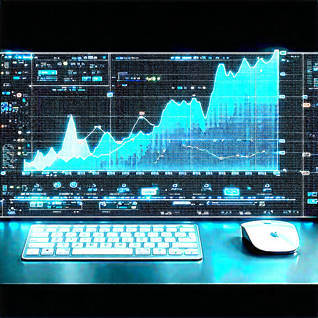 Tech Unreal Engine: Financial technology in tech office