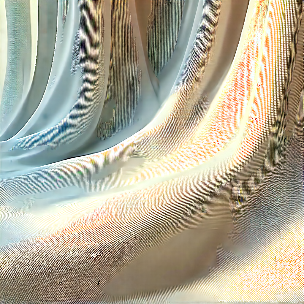 Abstract Nature Photography: Fabric structure with rhythm