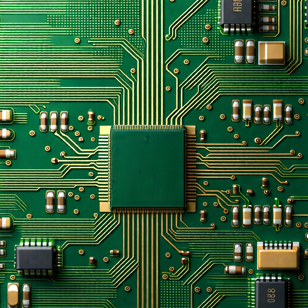 Tech Advertising Photography: Close-up of electronic circuit