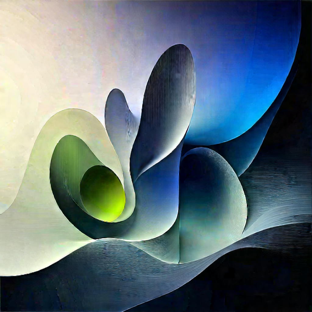 Abstract Professional Photography: Organic Abstract With Monochromatic Color Palette With Image, There