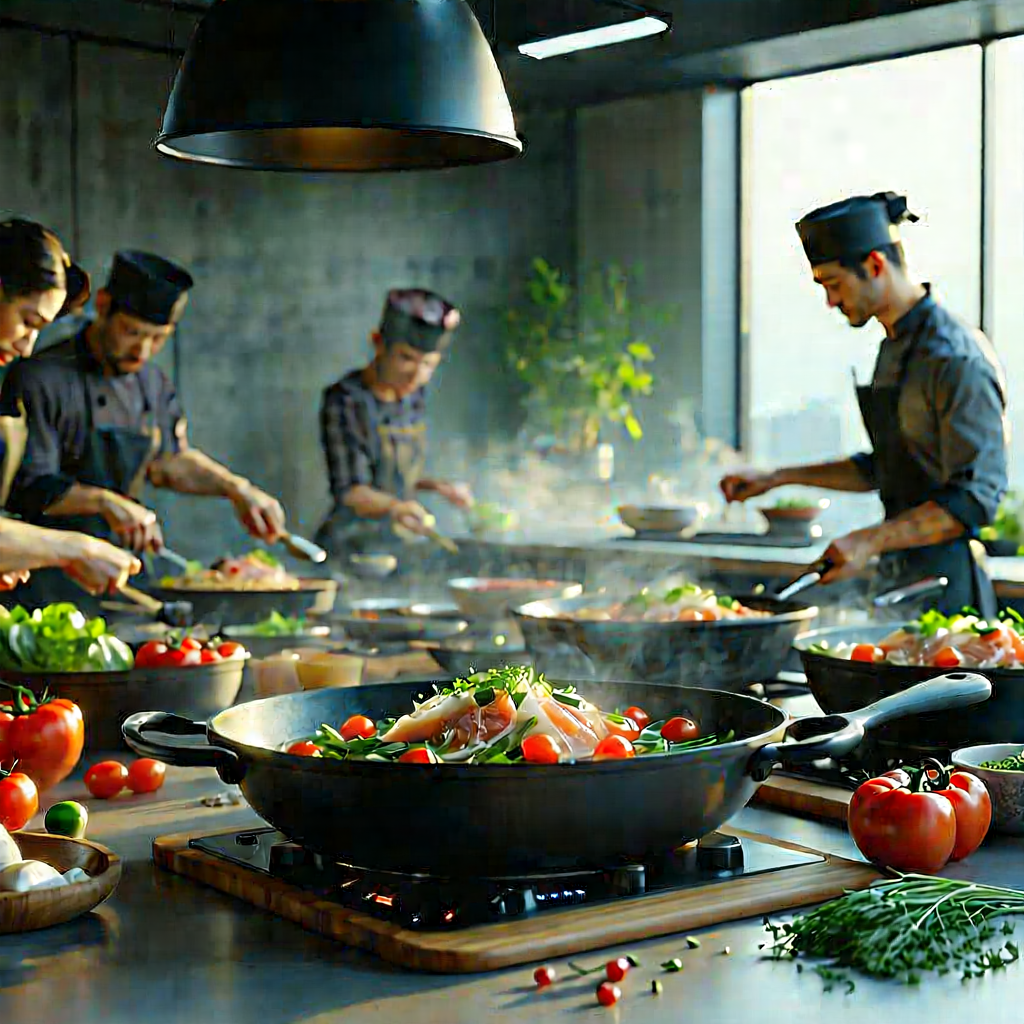 Lifestyle Unreal Engine: Cooking class with community group