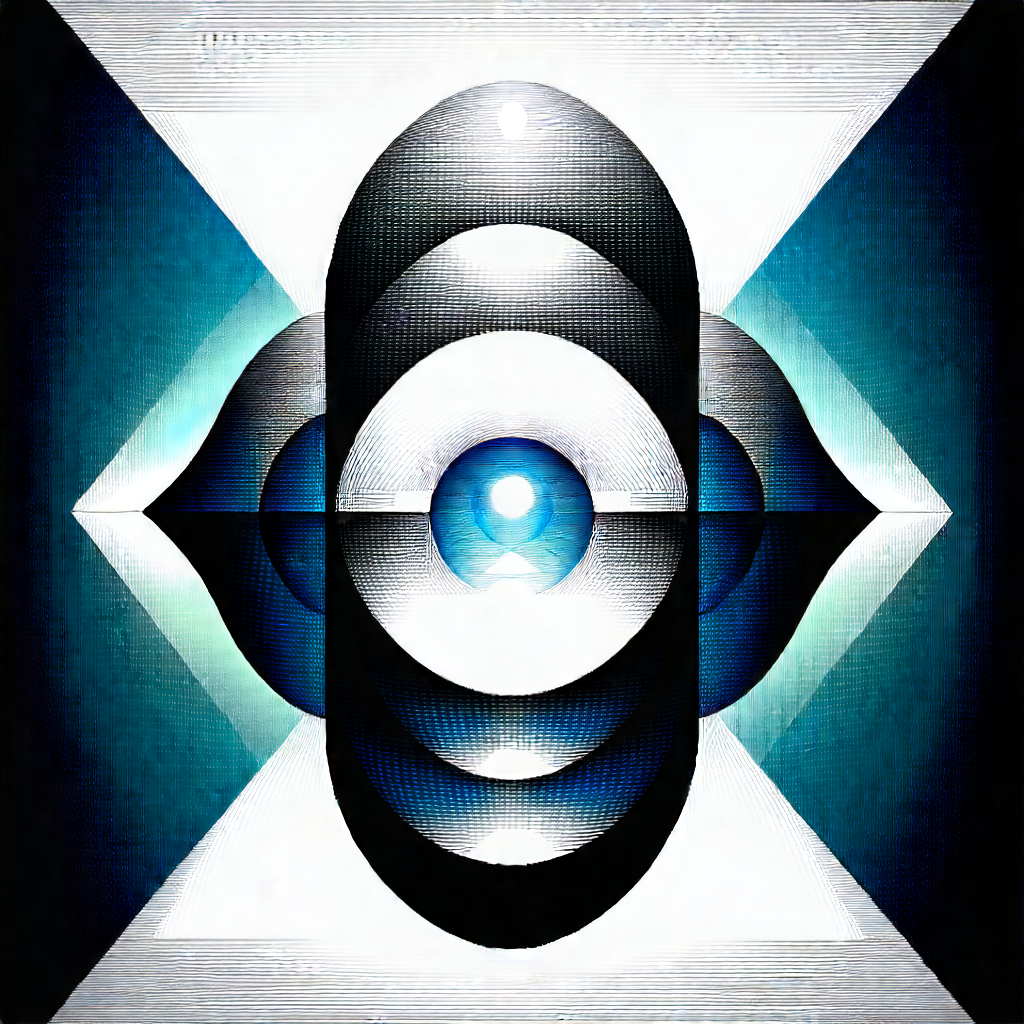 Abstract Pencil Sketch: Sacred geometry with (dramatic:1.2) contrast