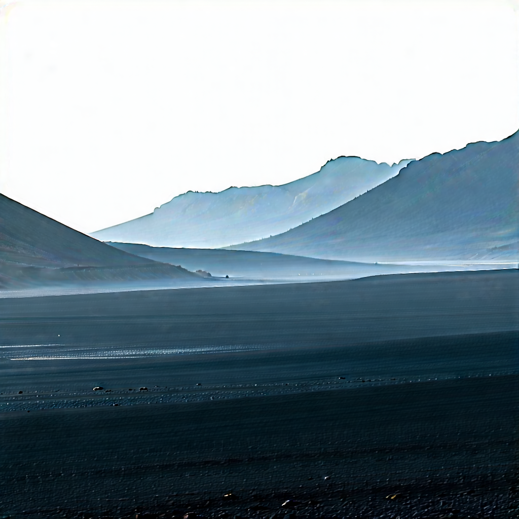 Abstract Landscape Photography: Minimalist Series With Tonal Variation With Black White