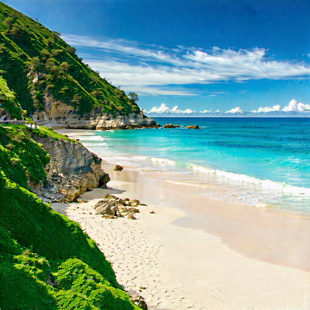 Lifestyle Drone Photography: Beach Day During Summer With Beautiful Beach