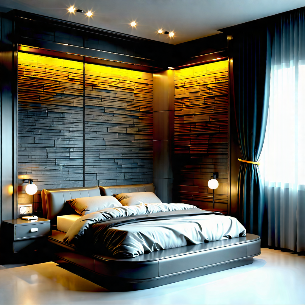 Lifestyle Cinema 4d: Bedroom Sanctuary With Organized Space With Large Bedroom