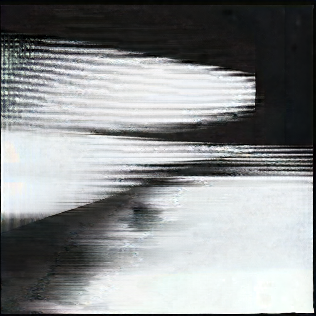 Abstract Vintage Film Photography: Expansion Captured In Abstract Form With Black White